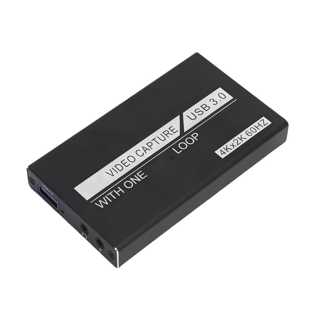 Dpofirs 1080P Video Card with Loop Out and Microphone Input for Online Meetings, Compatible with Switch and DSLR Cameras