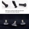 JINPIAOPIAO Universals Rubber Feet Tripods Spikes Nonslip Replacement for 3/8" Thread Tripods and Monopods view 3