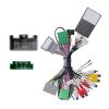 16Pin Car Stereo Wire Harness Power Cable with Canbus Box Decoder Compatible for Volvo S80 view 1