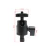 JINPIAOPIAO Aluminum Alloy Ball Head Mount PTZ Adapter for Tripods and Handheld Stabilizers with Standard 1/4 Screw and Hole view 3