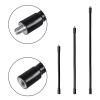JINPIAOPIAO 1/4 to 1/4 Male Screws Extension Rod for Phone Tablets Bracket Connection Accessories Flexible Metal Hose Black view 4