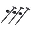 10 Pcs Cable Tie Buckle With Pin & Button Design Plastic Cable Ties Tool for Car Daily Repair Bumper Clips view 3