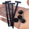 10 Pcs Cable Tie Buckle With Pin & Button Design Plastic Cable Ties Tool for Car Daily Repair Bumper Clips view 4