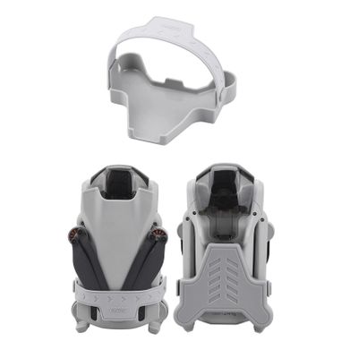 wtohoby Propeller Holder for DJI Mini 3 Pro/Mini 3 Drone Propellers Stabilizer Fixator Transportation Blades Props Protector MINI 3 PRO Camera Drones Quadcopter Accessoires(Gray)