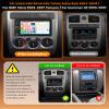 4G+64G Android 15 Car Stereo for Chevy Chevrolet Silverado SSR Tahoe 2003-2006,GMC Siera Yukon 2003-2006,Hummer H2 2003-2007 with Wireless Carplay Android Auto, GPS Navigation, Backup Camera view 2