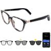 Smart Glasses with Photochromic Lenses for Men and Women AI Translation Smart Glasses with Translator 164 Languages IP67 Waterproof Bluetooth Glass Blue Light Protection view 1