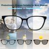 Smart Glasses with Photochromic Lenses for Men and Women AI Translation Smart Glasses with Translator 164 Languages IP67 Waterproof Bluetooth Glass Blue Light Protection view 3
