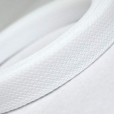 1pc Colorful PET Expandable Cable Sleeve - High Density Spiral Wire Wrap Gland Sheath for Protection (2mm-50mm)(White,3MM*5M)