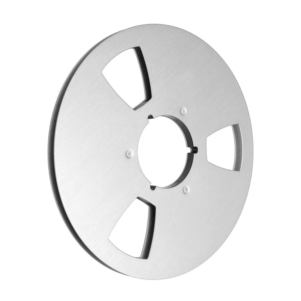3 Hole NABs Reels, 1/4 Inches, 10.5 Inches Open Spools, Open Reels Tape Spools Aluminum, For To Player Restoration Projects