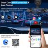 4 Channel Dash Cam 360 View, 1080P Front and Rear Inside, Left Right Dash Camera for Cars, Night Vision, WiFi & APP Control, G-Sensor, Loop Recording with 64GB SD Card view 3