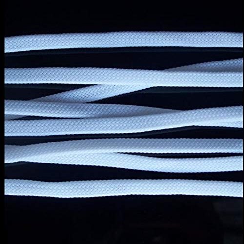 10M Expandable PET Cable Sleeves - Braided Snakeskin Wire Protector for Cables, Flame Retardant, Customizable Sizes(White,12mm)