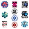 (10 Pcs) EMT Stickers, Medical Vinyl Decals with Sayings CPR Saves Lives, If You Fib You Get Paddled, Sticker for Medical Services, Funny EMS Stickers for Laptops, Water Bottles, Gear Bags view 1