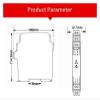ONTYLTFP DC Signal Isolator 1 in 2 Out Ultra-Thin 4-20mA Output(Input 4-20mA) view 2