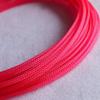 10M Expandable PET Cable Sleeves - Braided Snakeskin Wire Protector for Cables, Flame Retardant, Customizable Sizes(UV Pink,4mm) view 1