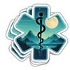 (3 Pcs) EMT Stickers, Medical Vinyl Decals with Sayings CPR Saves Lives, If You Fib You Get Paddled, Sticker for Medical Services, Funny EMS Stickers for Laptops, Water Bottles, Gear Bags view 1