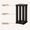 Wood Rack Studio Monitor Stands Universal Speaker Stands with Metal Legs Anti-Vibration for Home Theater & Studio Heavy Duty(70cm) view 4