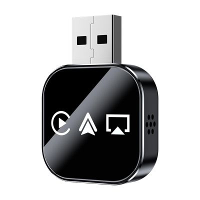 Car Display Adapter, Plug and Play Dongle with Wireless Connection, Smart Video Converter with Navigation Support, Auto Multimedia Interface, Adapter for Daily Driving and Long Distance Travel