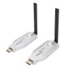 Luqeeg Wireless Extender, 1080P 60Hz, 100m Range, 4 Screen Display, Type C Transmitter and Receiver, Plug and Play for Conference Room, Auditorium view 2