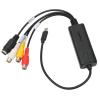 Keenso Type C 2.0 Sound Video Card for 10 8.1 8 7, Adjustable Sound Video Card to USB Converter Adapter for Web Conferencing view 2