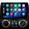 10.2" Car Radio Stereo for Jeep Wrangler JK 2007-2018/Compass/Grand Cherokee, Plug and Play Android 13 Head Unit with Carplay/Android Auto/1080P Backup Camera/AM & FM view 1