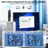 USB WiFi Adapter for PC WiFi Dongle 1800Mbps Max Speed 4 High-Gain Antennas Ultra-Long Range Signal Reception Wireless USB WiFi 6 Adapter for Desktops & Laptops Dual-Network Card connectivity view 4