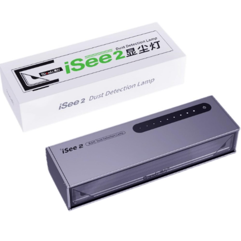 QianLi iSee 2 UltaViolet Dust Detection Light Lamp-UProfessional Screen Repair, fingerprint scratches,searchlight,screen replacement tool.Reveals Fingerprints& Grease.Suitable for iPhone Samsung LCD 