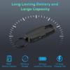 128GB Digital Voice Recorder with Playback, Keychain Portable Recorder, One-Click Recording, Voice Activated, USB-C Rechargeable Recorder for Lectures Meetings Interviews view 2