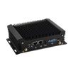 SJRC Fanless Mini PC Industrial with Core i5-7287U, Micro Desktop Computer, Barebone NO RAM/SSD/OS, Dual Gigabit LAN/RS-232 COM, HD+VGA 4K Dual Display, Support Win/Linux view 1