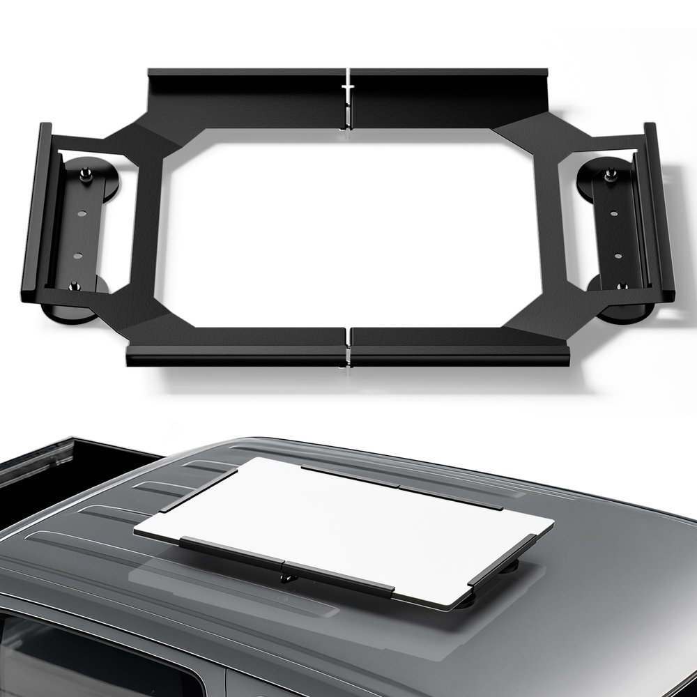 Starlink Gen 3 Flat Mount Kit, Starlink Standard Dish Magnetic Quick Release Roof Mount Kit for RV, Vans, Boat, Overlanding