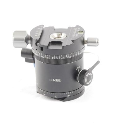 High Precise Panoramic Tripod Head Indexing Rotators 10 Detent Intervals for Stitching Aluminum Tripod Indexing