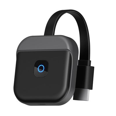 Bloepum 5G Wireless WiFi Display TV Adapter -Compatible Smart TV Screen Projector 4K 1080P Screen Projector Black Plastic 1 Set