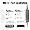 2 Pack Wired Earphones with Microphone  Hi-Fi in-Ear Headphones, Noise-Isolating, 3.5 mm Jack for Phone, Laptop, and Tablet view 3