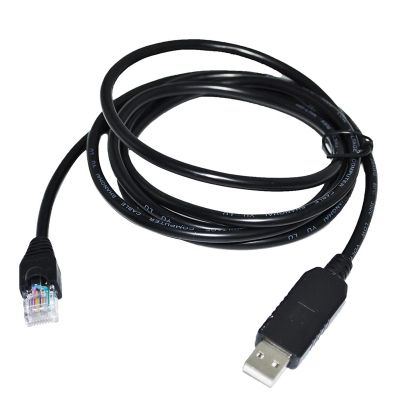 NNUQERC USB to RJ45 RS485 Converter Serial Communication Cable for Motor Driver to Host PC(5m,Transparent USB Case)