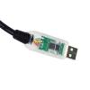 NNUQERC USB to RJ45 RS485 Converter Serial Communication Cable for Motor Driver to Host PC(5m,Transparent USB Case) view 2