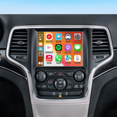 [4+64G] Car Radio for Jeep Grand Cherokee 2015 2016 2017 2018 2019 2020 2021 Bluetooth Touch Screen Car Stereo, with Wireless Carplay Android Auto