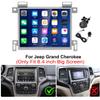 [4+64G] Car Radio for Jeep Grand Cherokee 2015 2016 2017 2018 2019 2020 2021 Bluetooth Touch Screen Car Stereo, with Wireless Carplay Android Auto view 2