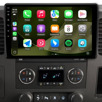 10.2" Android 13 Car Radio Stereo for Chevy Silverado 2007-2013 GMC Sierra Yukon, Plug and Play Head Unit, Support CarPlay & Android Auto, FM/AM