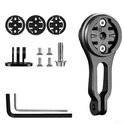 Bike Mount Fit For Garmin For Thyrton For Wahoo Cycling Computer And Speedometer, Aluminum Alloy Adjustable Handlebar Holder For Road And Mountain Bike