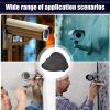 Wall Security Camera Shade - Universal Cover Mount, Anti-Glare Camera Protector, Rainproof | Weather Guard Housing for Outdoor Dome, Driveway, Garage, Porch, Home Safety view 4