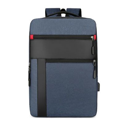 RONSSEN bookbag Business Casual Backpack With Large Capacity Laptop Bag Computer Travel Backpacks shoulder bag(Blue)