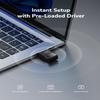 Cudy AX900 WiFi 6 USB Adapter WU900, Dual-Band Wireless Dongle 600Mbps + 286Mbps, Compact Nano Design, Low-Latency Gaming, MU-MIMO, OFDMA, Windows 7/10/11, Linux Compatible view 4