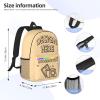 15IN Custom Backpack Large-Capacity Full Frame Print Colors Personalized Laptop Bags Customize Travel Laptop Backpack Customized Bookbags Design Your Own Photo Text Logo Custom Bookbag view 3