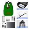 15IN Custom Backpack Large-Capacity Full Frame Print Colors Personalized Laptop Bags Customize Travel Laptop Backpack Customized Bookbags Design Your Own Photo Text Logo Custom Bookbag view 4
