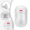 Wired-Free Infrared Motion Sensor Detector with 110 Horizontal and 60 Vertical Coverage, 433MHz Wireless Transmission up to 100m, Wall-Mount ABS Housing for Outdoor, Commercial, and Residential view 4