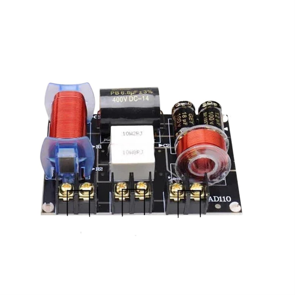 2PCS 350W/250W/200W 2-Way Audio HiFi Filter Circuit Board Stereo Speaker MKP Crossover Filters 2 Unit Frequency Dividers(200W)