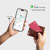SPOTMINDERS Apple MFi Certified Credit Card Wallet Tracker PRO Pink (iOS Only) Gifts for Her Works with Apple Find My Rechargeable Tracking Card for Women IP68 0.07" Slim Item Finder for Luggage Purse view 3