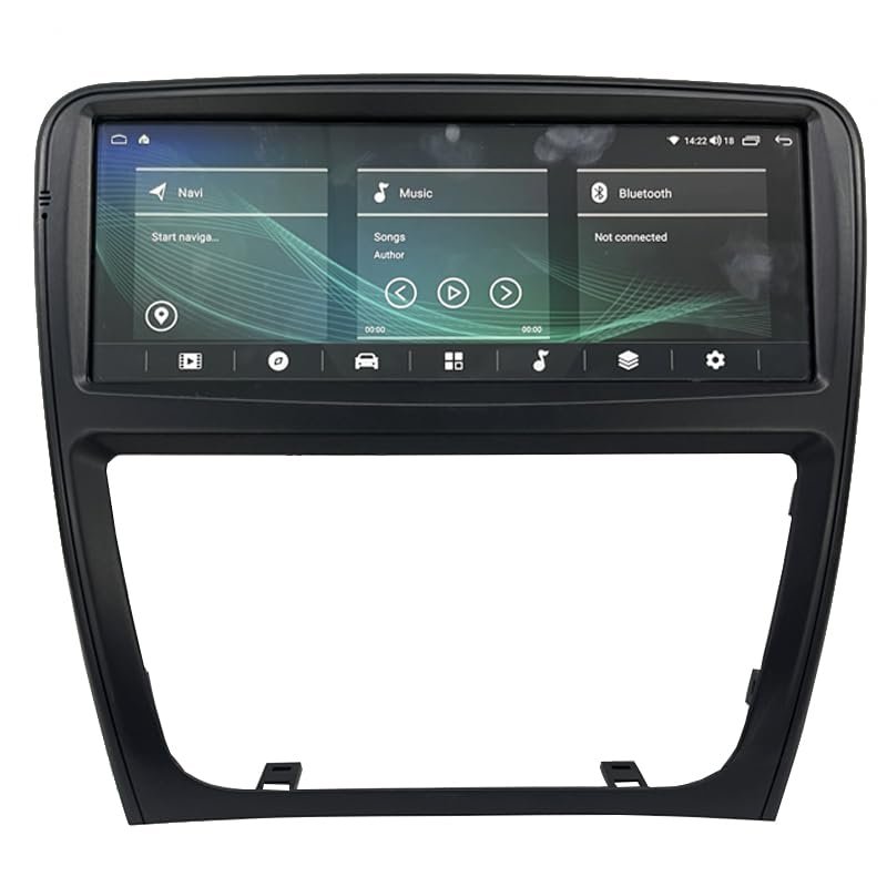 10.25 Inch Android Car Radio for Jaguar XJ XJL 2011-2015 Bosch System Upgraded Head Unit GPS Navigation Carplay Auto Stereo Receiver Replacement (4G 64GB)