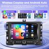 4+128G Wireless Carplay & Android Auto Car Stereo for Jeep Renegade, Android 15 Car Radio with GPS, 7" Touch Screen Bluetooth Receiver with Mirror Link WiFi RDS Hi-Fi AHD Backup Camera MIC view 3
