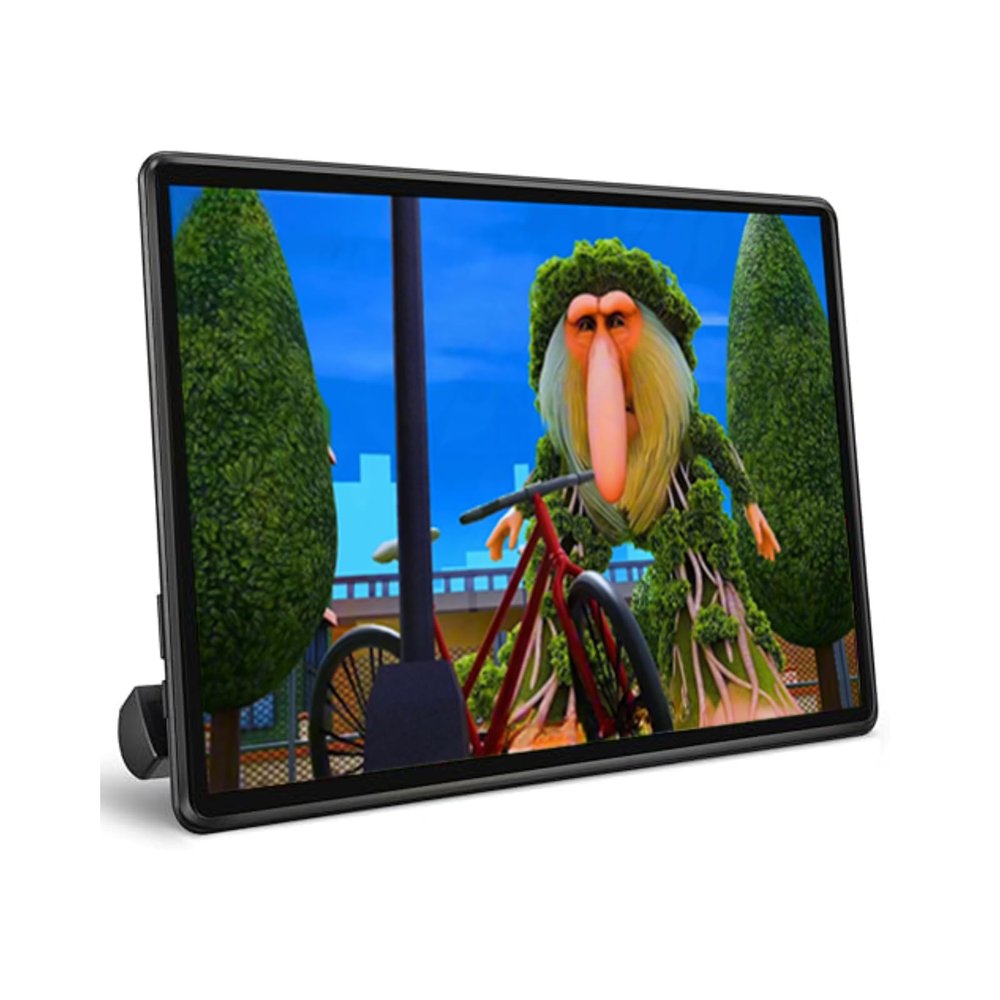 13.5" Car Headrest Monitor Android 15 6+128G, 4K Rotatable Ultra Slim Back seat Rear Entertainment System 8 Core Touch Screen,Mirror Link/Bluetooth/4G/USB/TF Card