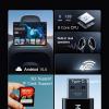 13.5" Car Headrest Monitor Android 15 6+128G, 4K Rotatable Ultra Slim Back seat Rear Entertainment System 8 Core Touch Screen,Mirror Link/Bluetooth/4G/USB/TF Card view 3